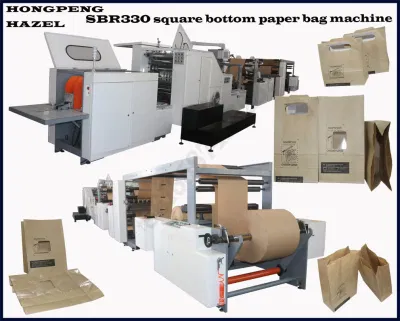 Machine à sacs à provisions en papier facile et pratique fabriquée en Chine