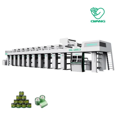 Machine d'impression de papier de rotogravure de prix de système servo automatique de haute qualité Onl